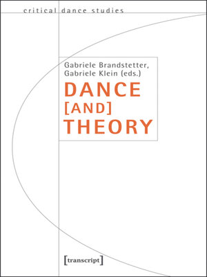 cover image of Dance [and] Theory